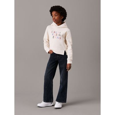 Imagen 2 del producto Polerón Niña Colour Logo Beige