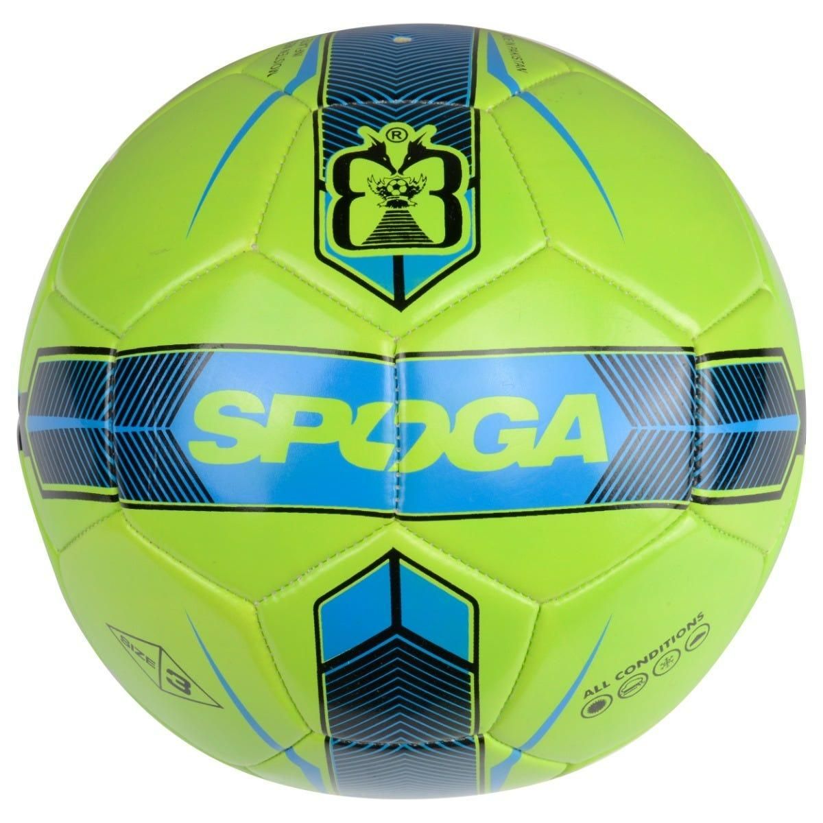 SPOGA - Balón Fútbol Spoga Intermedio N°5 Verde