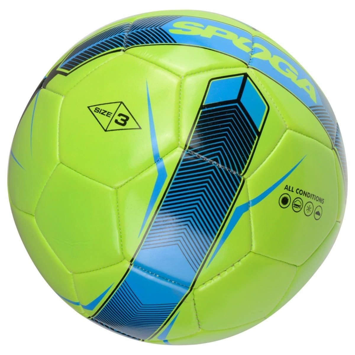 SPOGA - Balón Fútbol Spoga Intermedio N°5 Verde