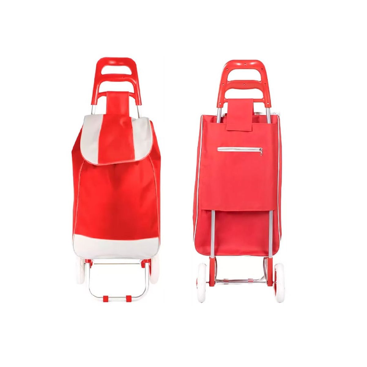 GENERICO - Carrito De Compras Plegable De Tela 30kg Carrito De Feria