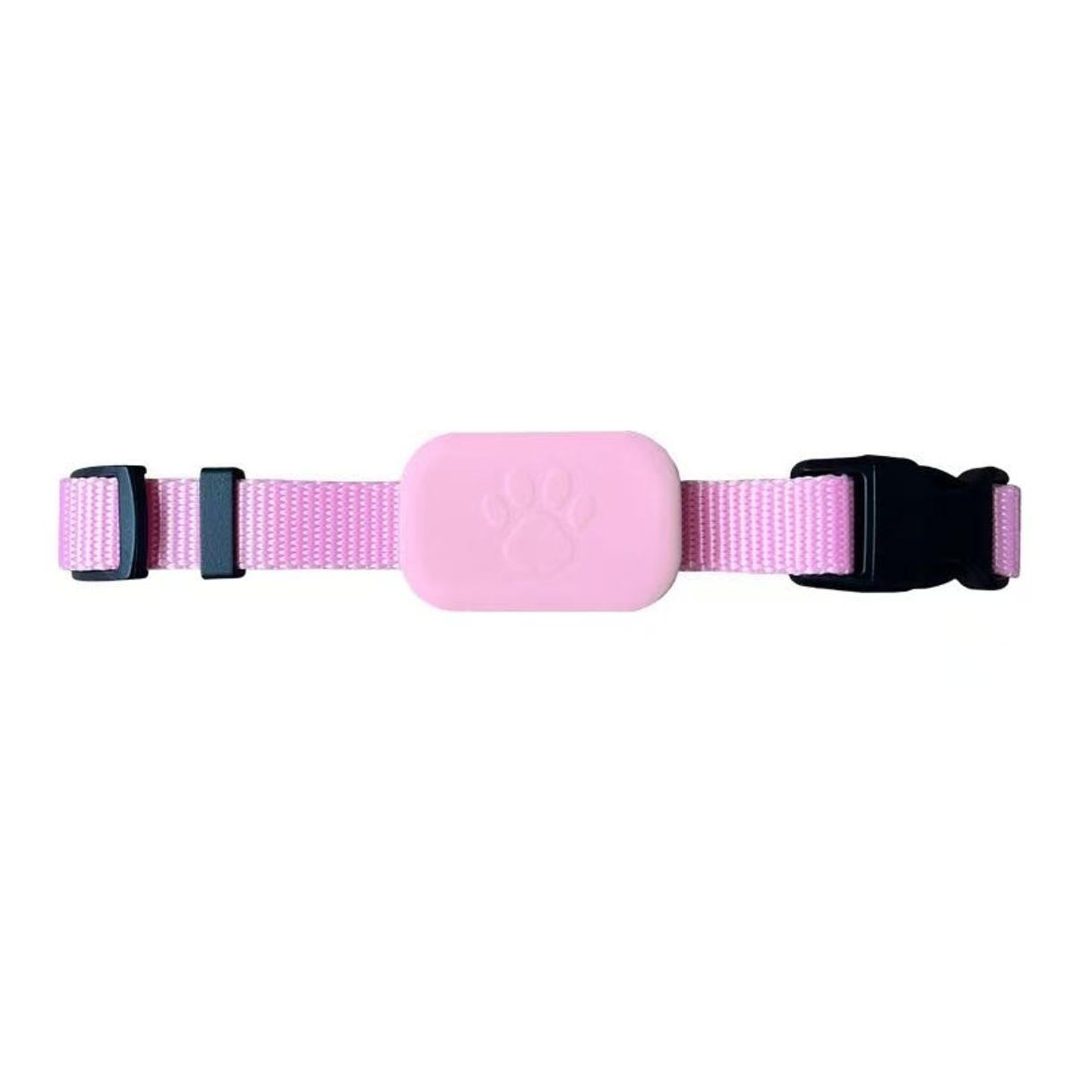 GENERICO - Collar Rastreador GPS Para Mascotas Compatible Find My Rosa