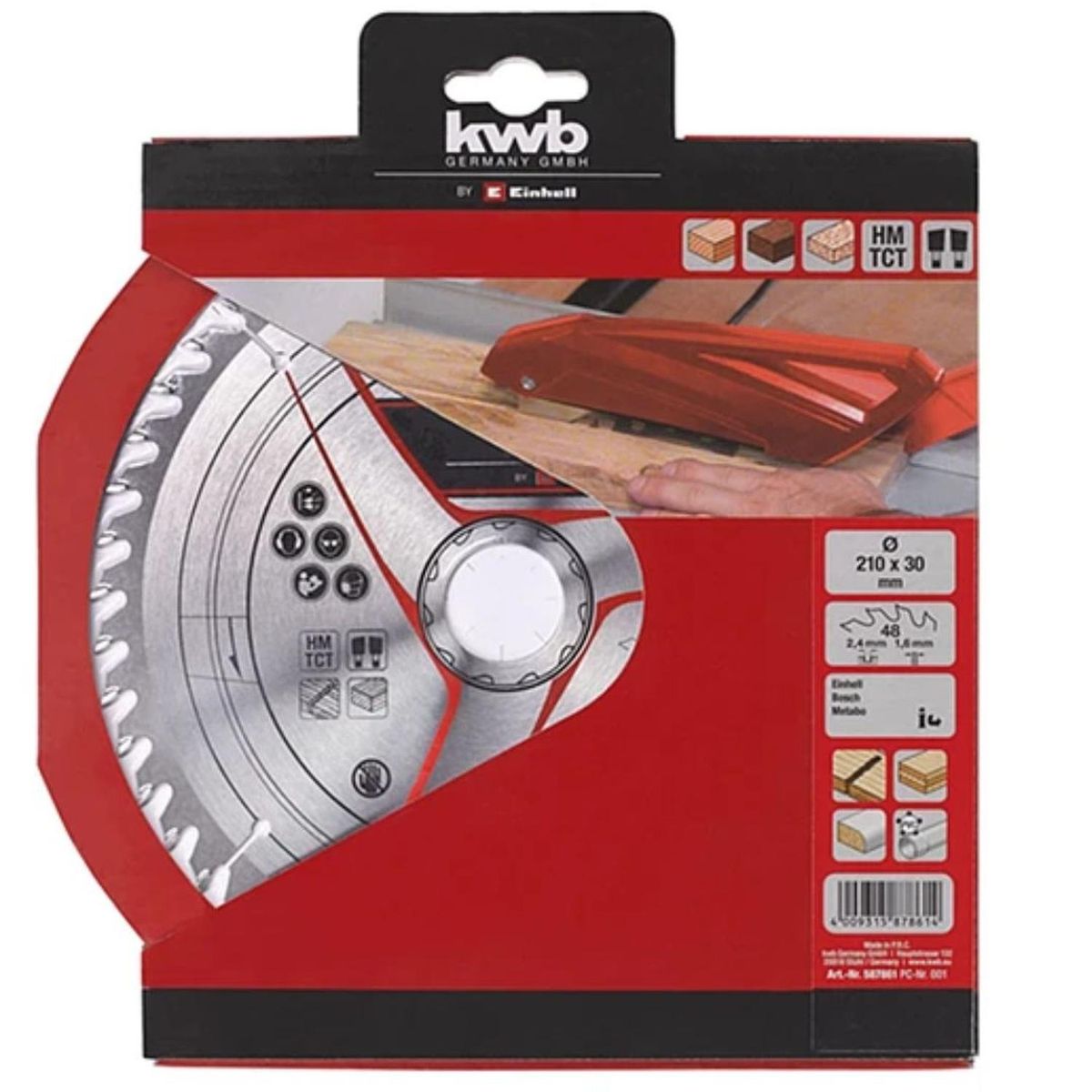 EINHELL - Disco Eihell Para Sierra Ingleteadora 8 (210 X 30 X 2.8)