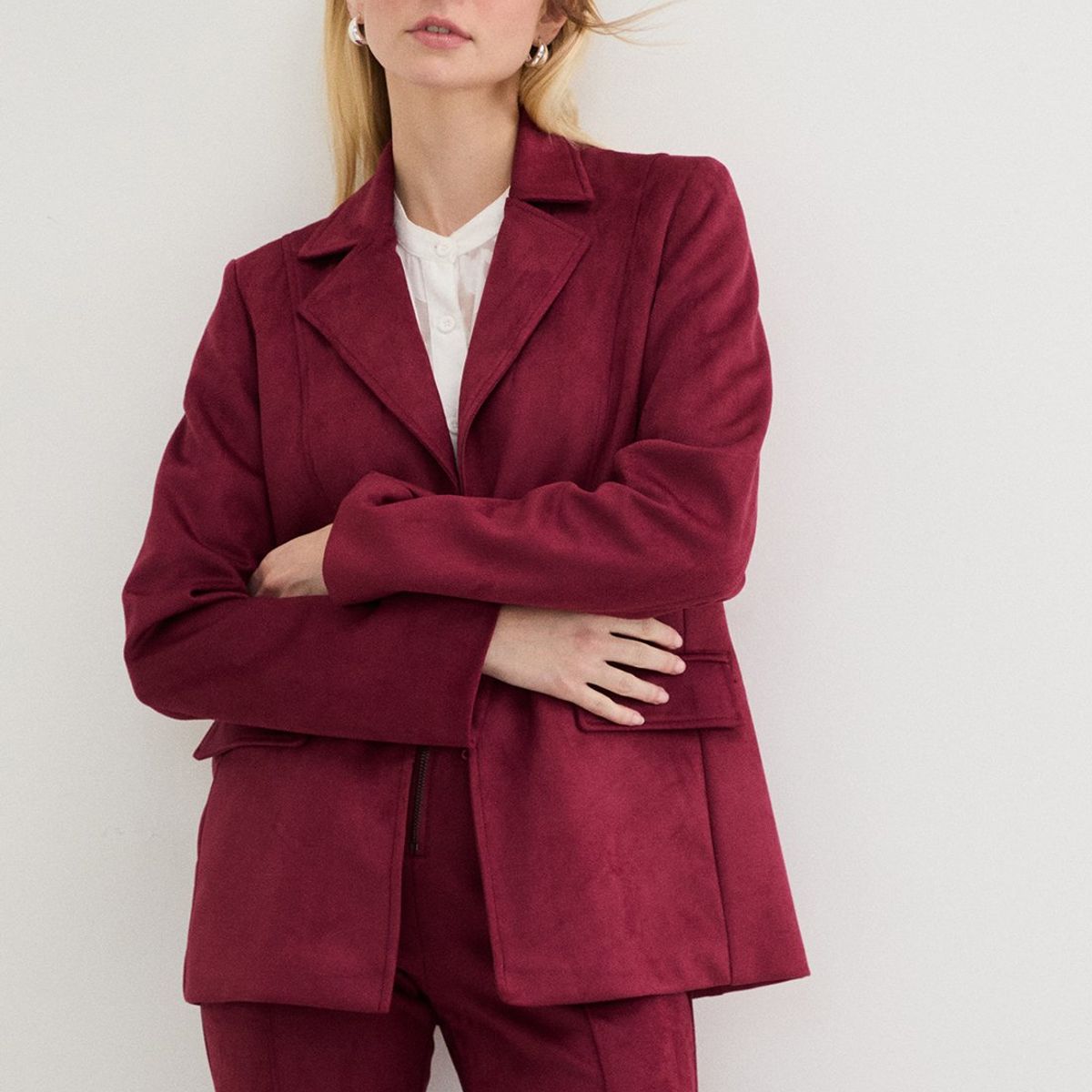 ASH - Blazer Burdeo Mujer Ash