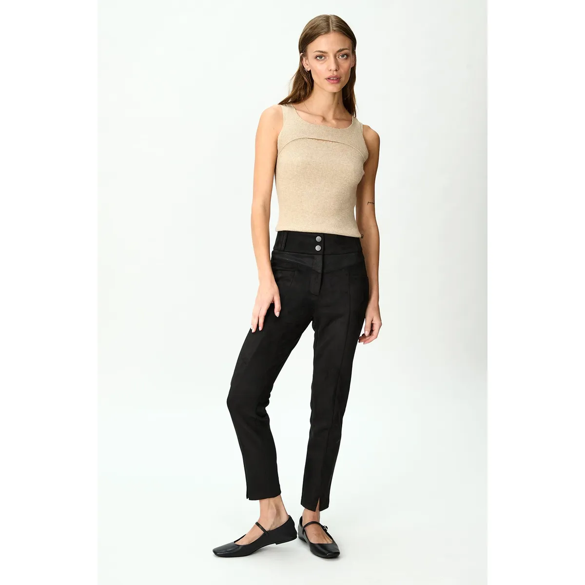 IO - Calza Negro Mujer Io