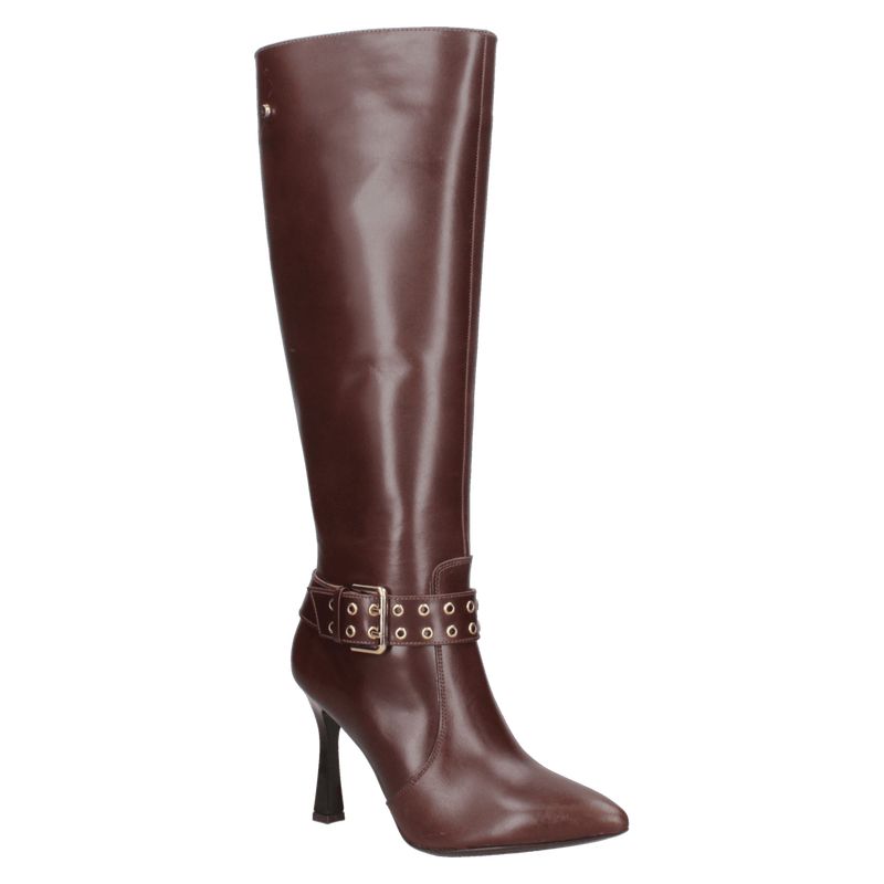MINGO - Bota Vestir Mujer Marrón Mingo.