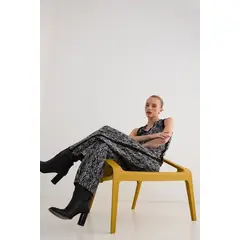 ASH - Pantalon Negro Mujer