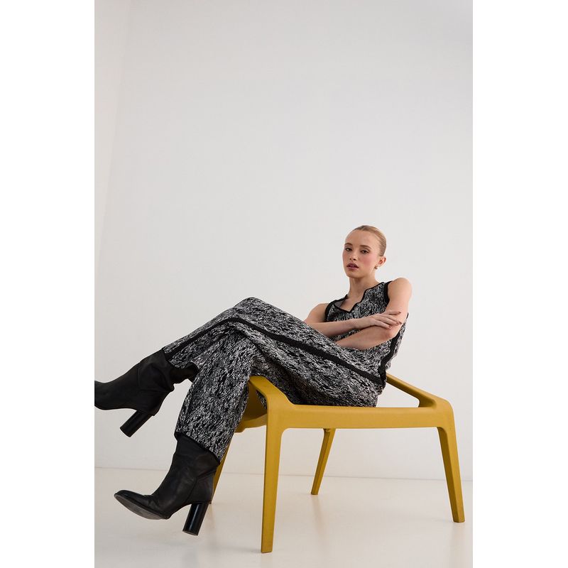 ASH - Pantalon Negro Mujer Ash