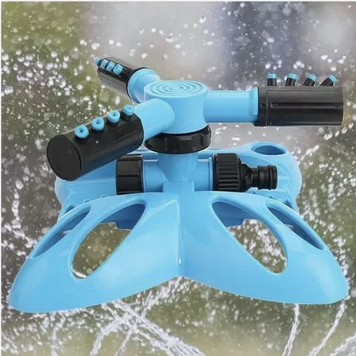 MOVI - Regador Giratorio 360 Con Base Y 3 Apas