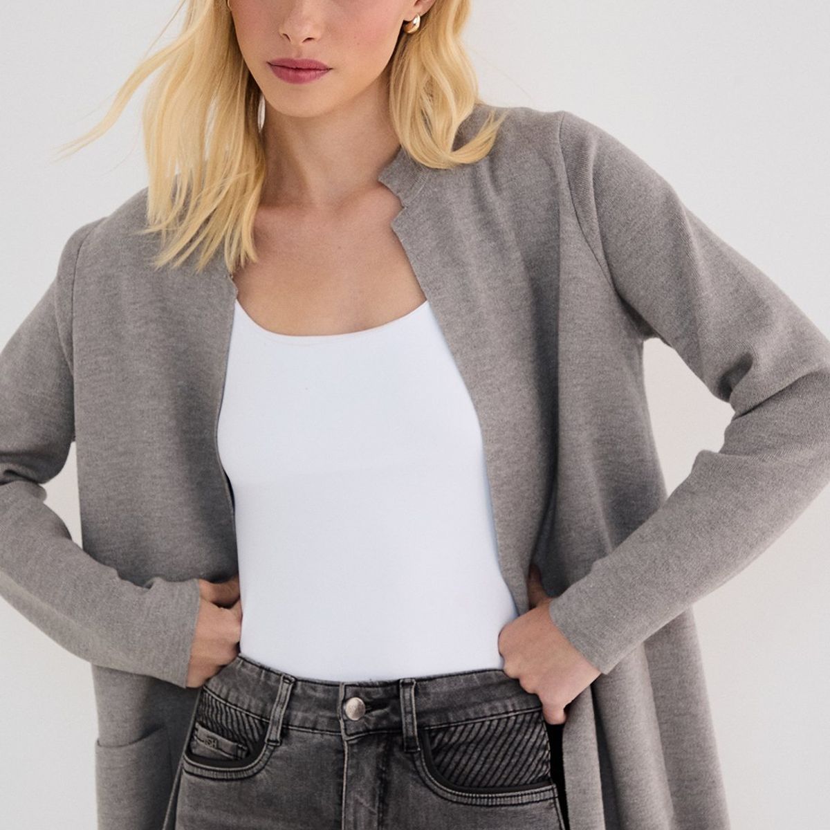 ASH - Tejido Gris Mujer Ash