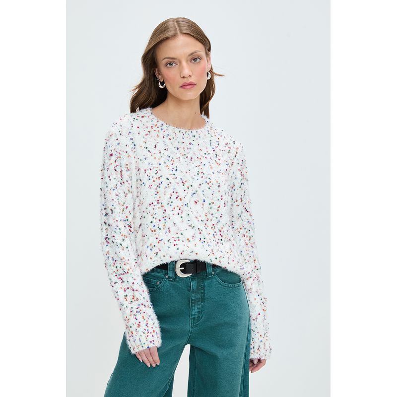 IO - Sweater Crudo Mujer Io