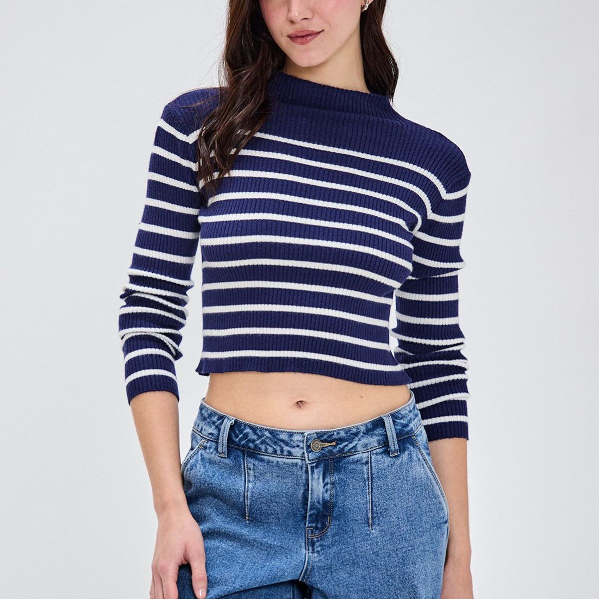 IO - Sweater Azul Marino Mujer Io
