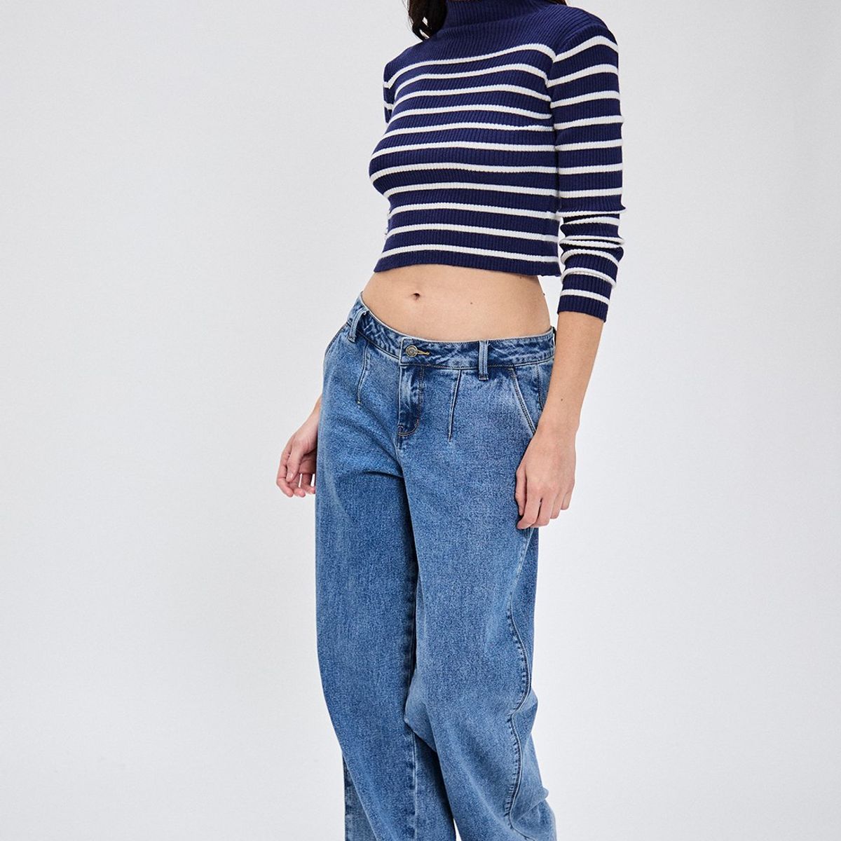 IO - Sweater Azul Marino Mujer Io