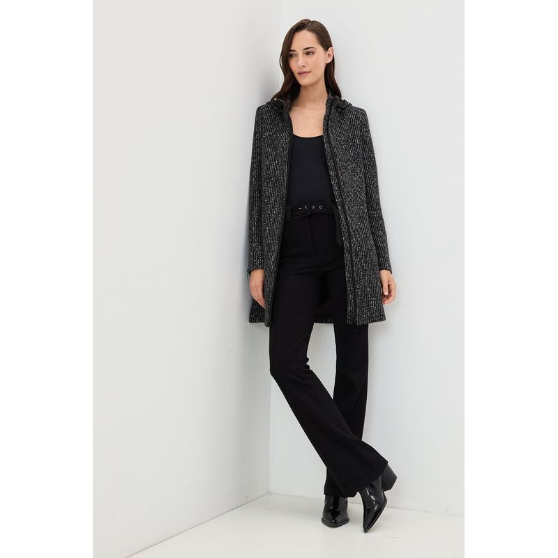 IO - Chaqueton Negro Mujer Io
