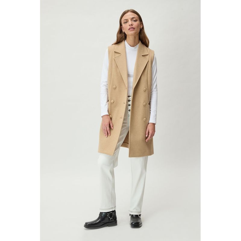 IO - Chaqueton Liso Beige iO
