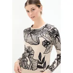 MA GRIFFE - Sweater Crudo Mujer Magriffe