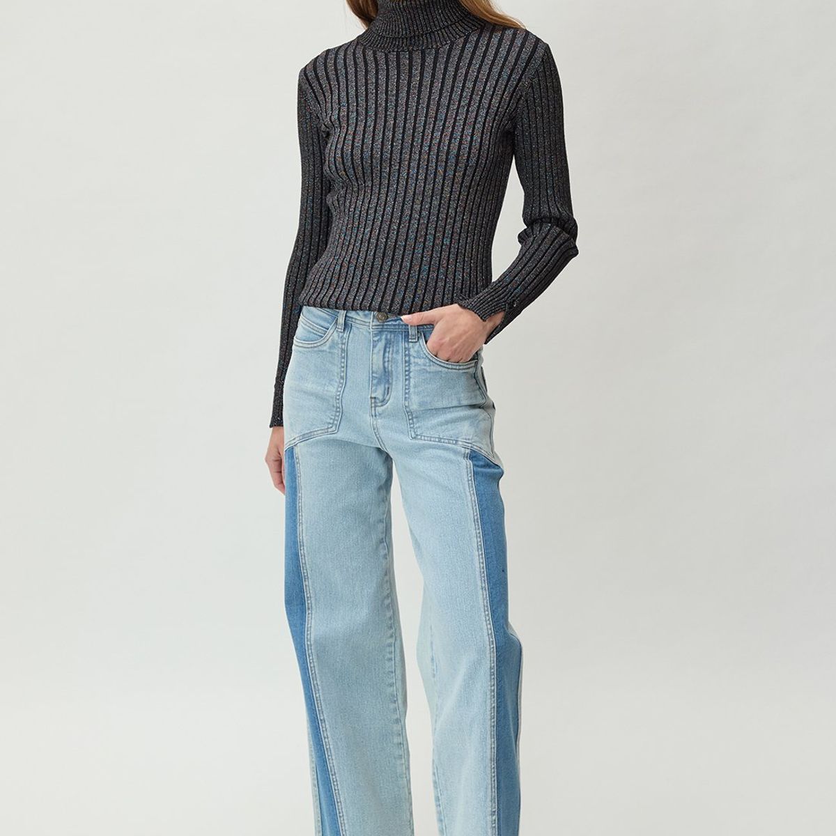 IO - Sweater Negro Mujer Io