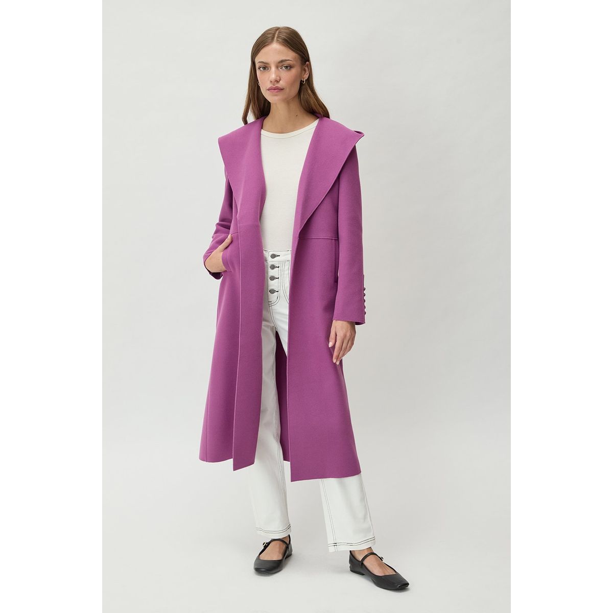 IO - Tapado Abierto Morado Mujer Io