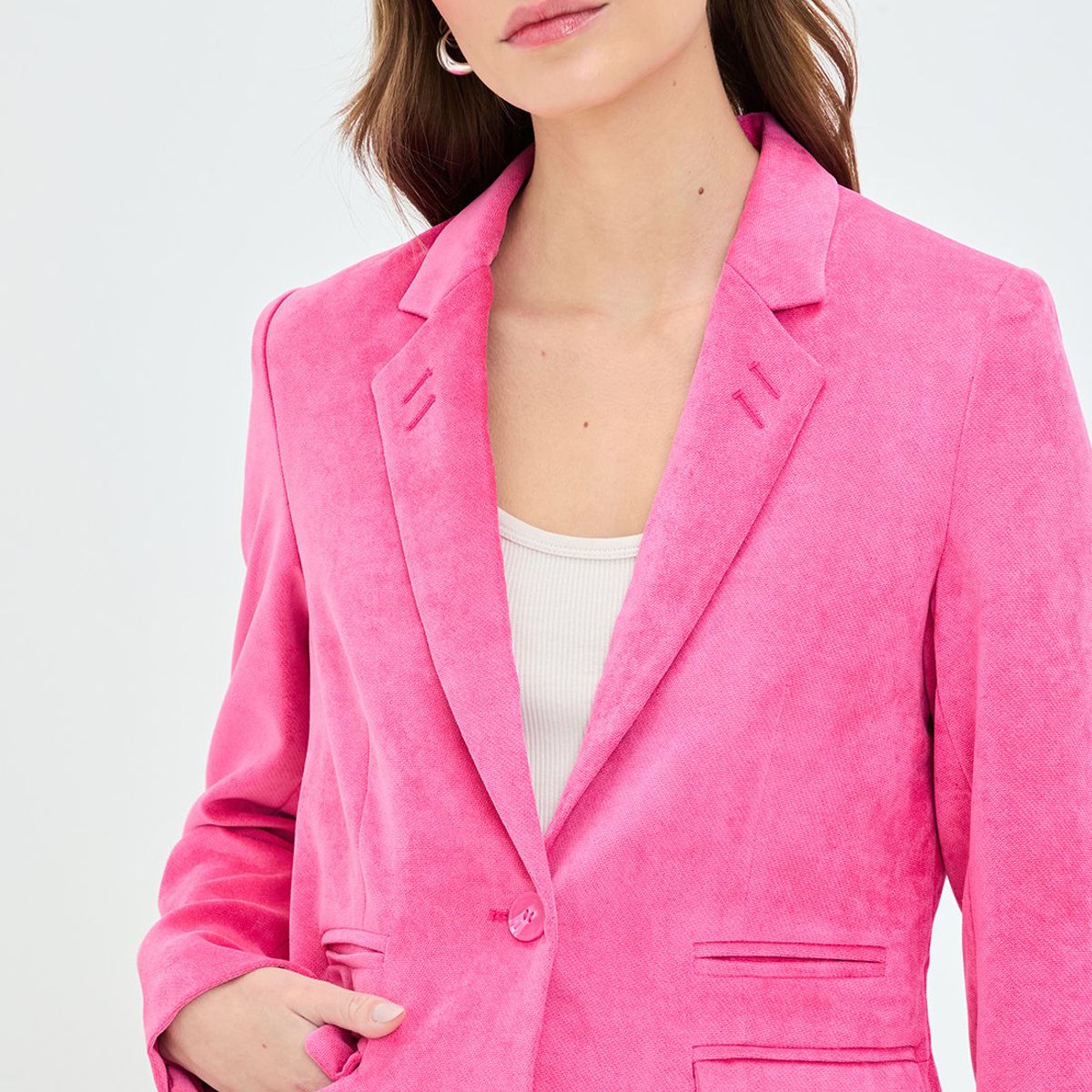 IO - Blazer Fucsia Mujer Io