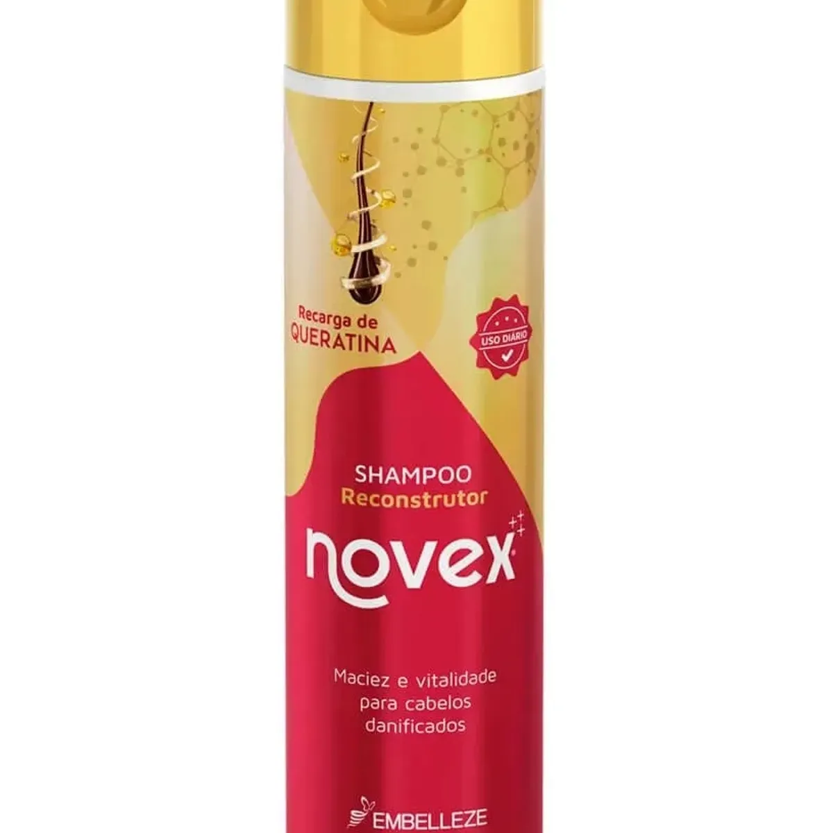 NOVEX - SHAMPOO RECARGA DE QUERATINA NOVEX 300ML