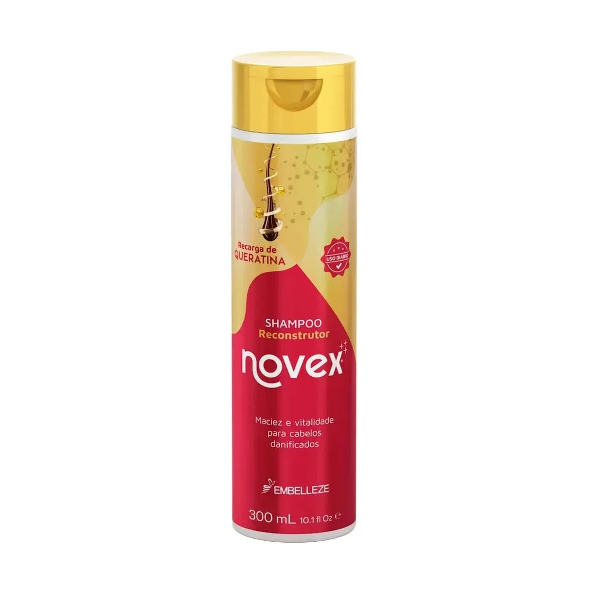NOVEX - SHAMPOO RECARGA DE QUERATINA NOVEX 300ML