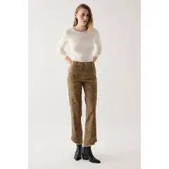 ASH - Pantalon Liso Avellana
