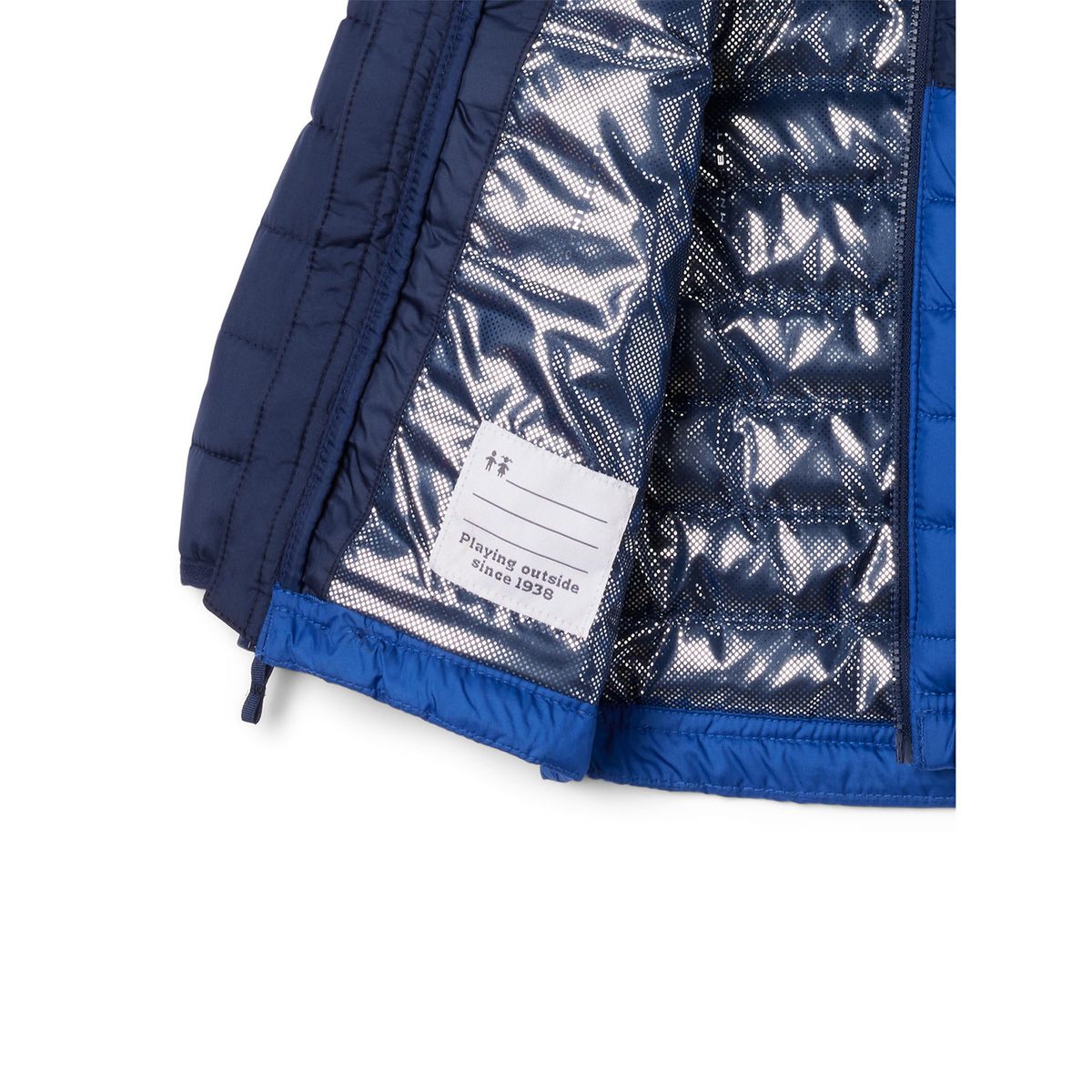 COLUMBIA - Parka Niño Powder Lite Hooded Azul COLUMBIA