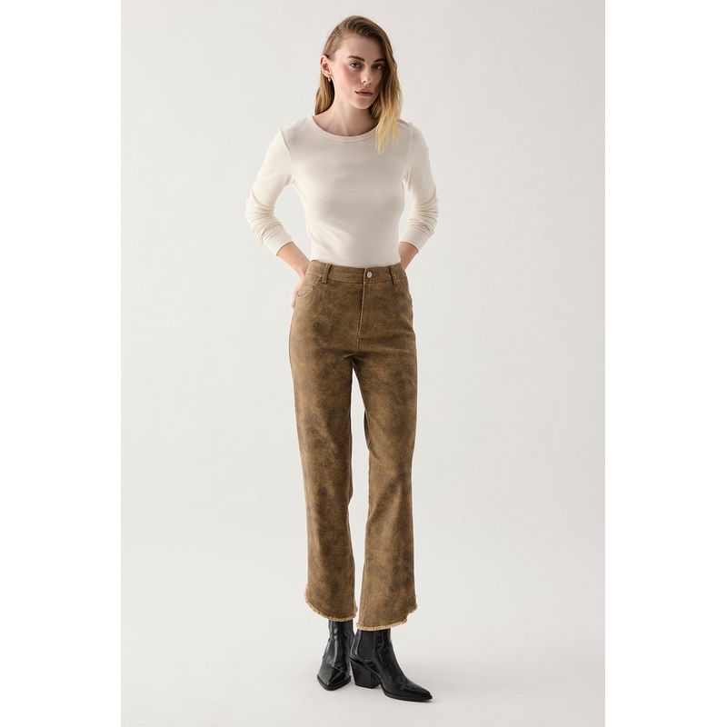 ASH - Pantalon Avellana Mujer Ash