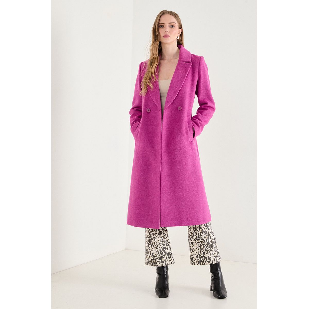 ASH - Abrigo Morado Mujer Ash