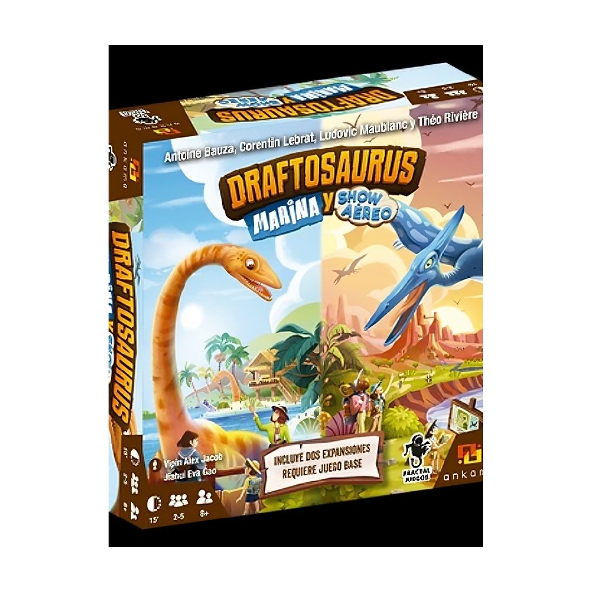 TOP10BOOKS - JUEGO Draftosaurus: Marina Y Show Aéreo