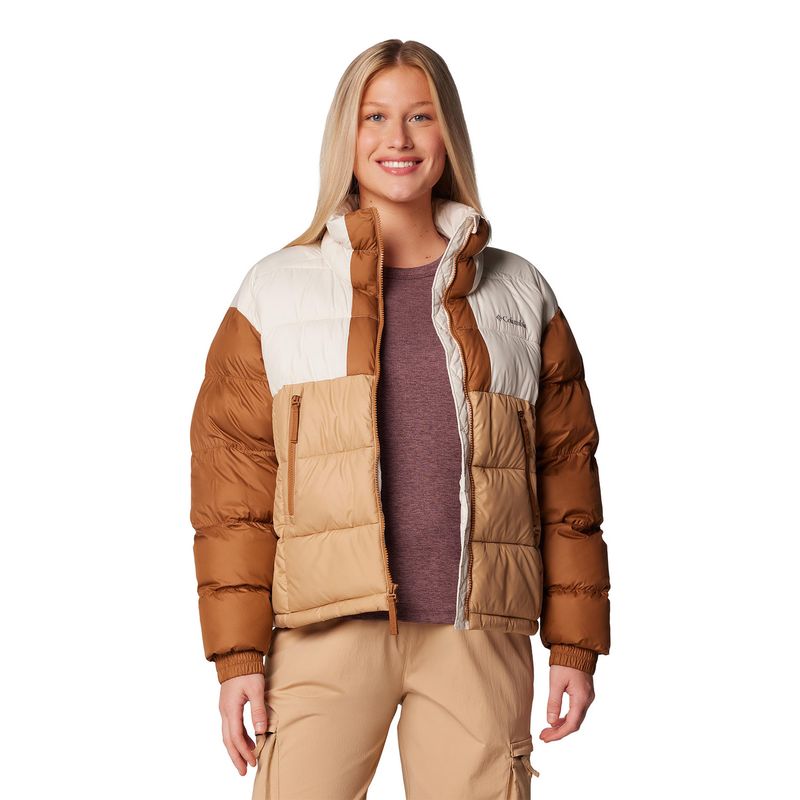 COLUMBIA Parka Mujer Pike Lake Ii Cropped Beige COLUMBIA