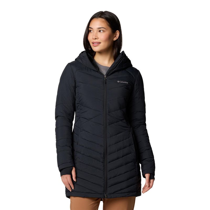 COLUMBIA - Parka Mujer Joy Peak Ii Mid Negro COLUMBIA