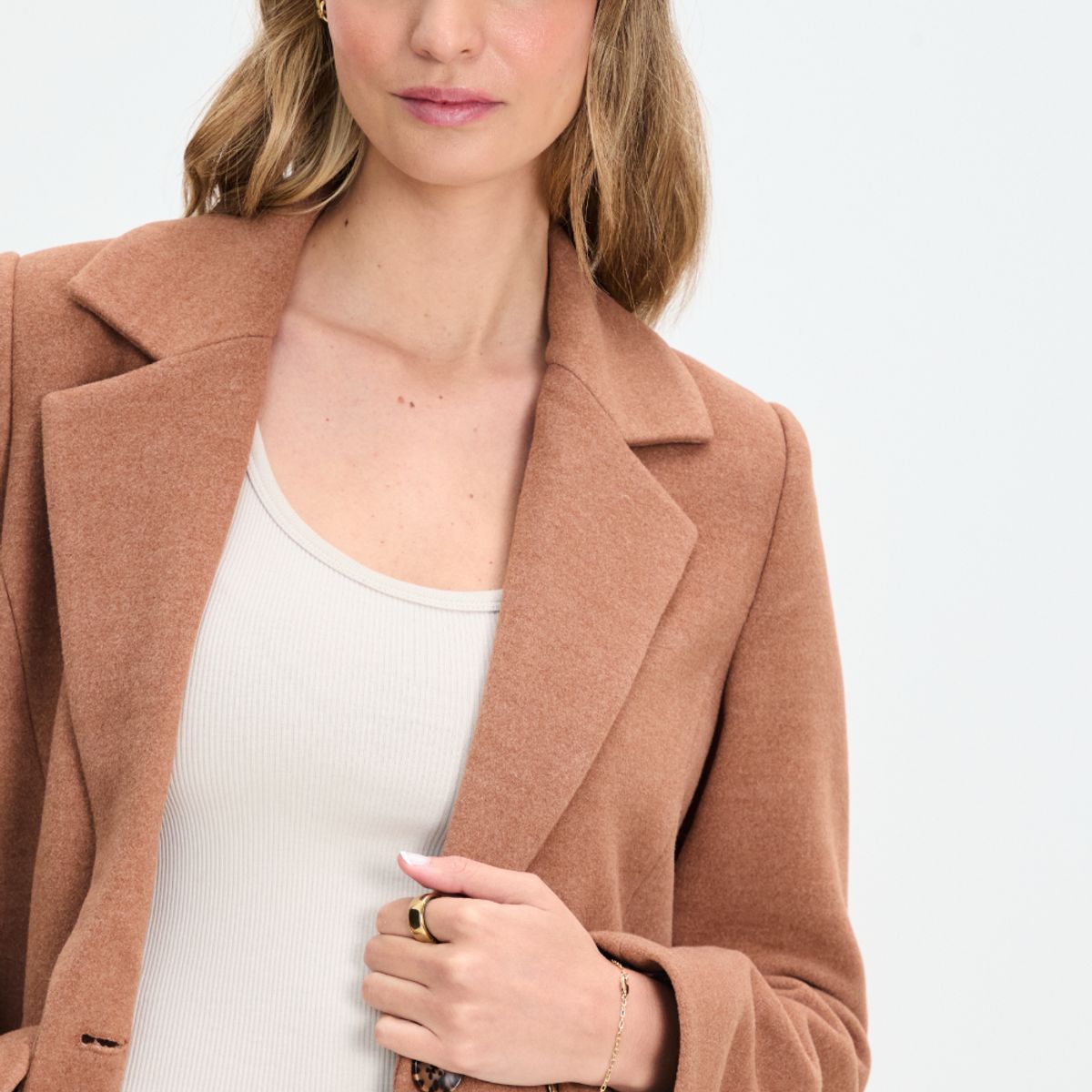 IO - Chaqueton Café Mujer Io