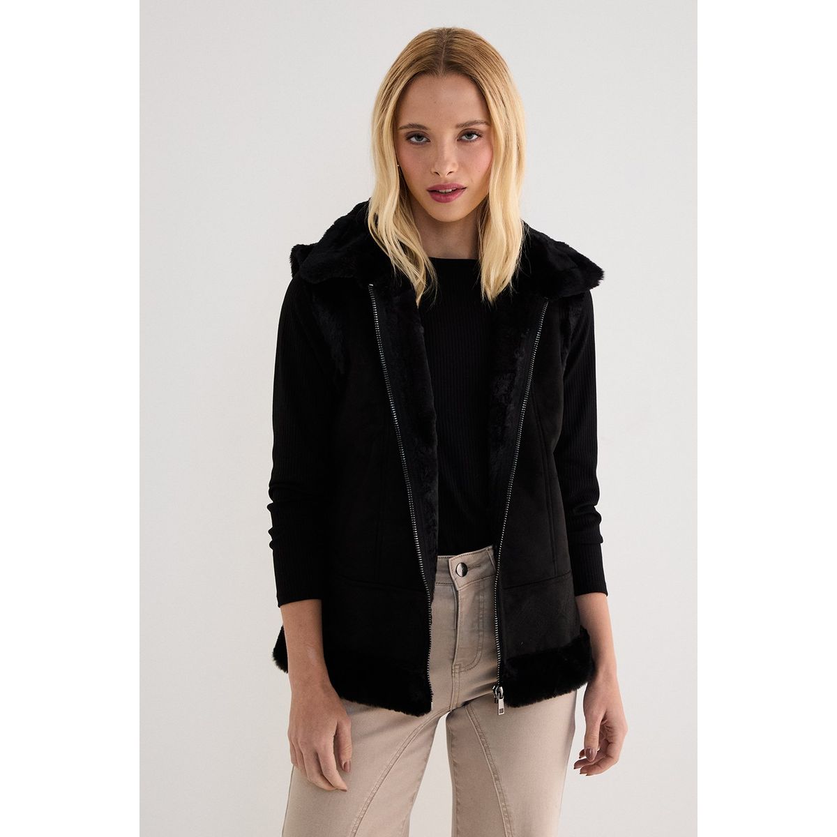 ASH - Chaqueta Negro Mujer Ash