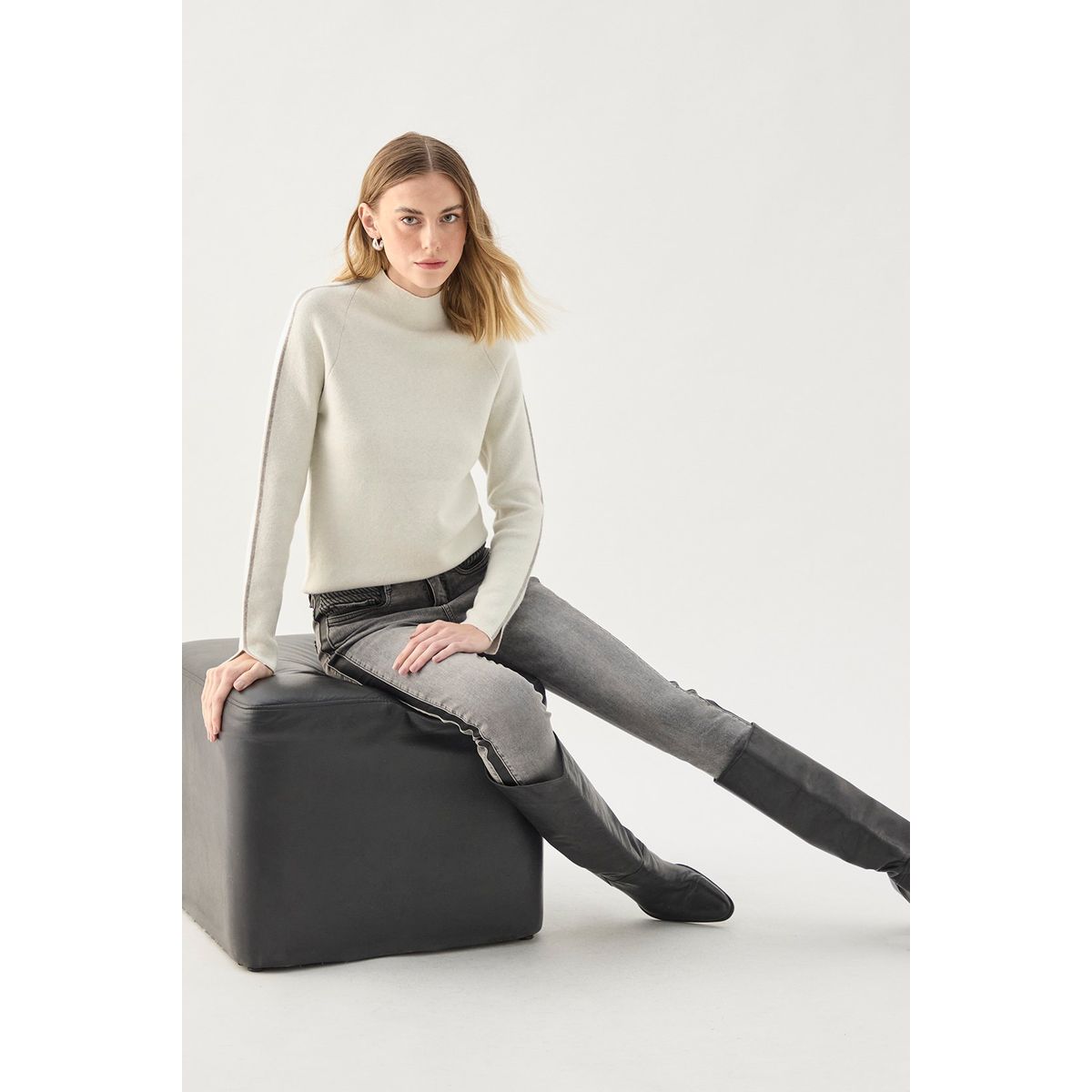 ASH - Sweater Crudo Mujer Ash