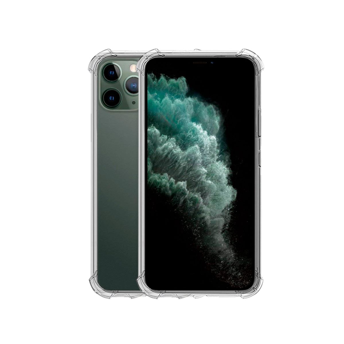 GENERICO - CARCASA TRANSPARENTE PARA IPHONE 11 PRO ANTIGOLPE