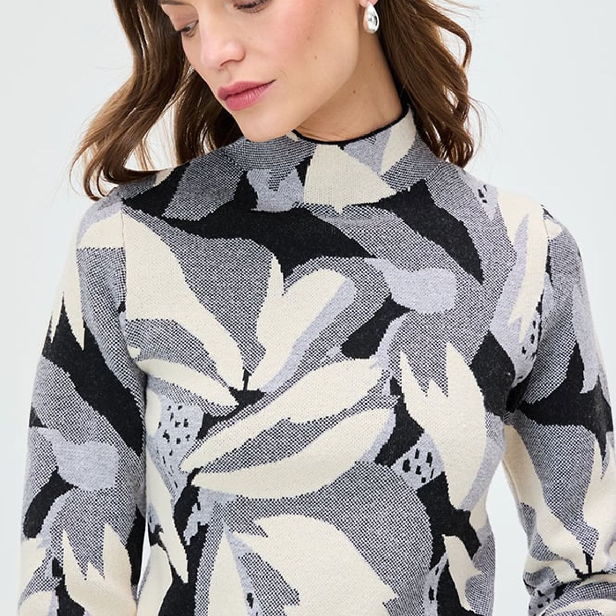 IO - Sweater Gris Marengo Mujer Io