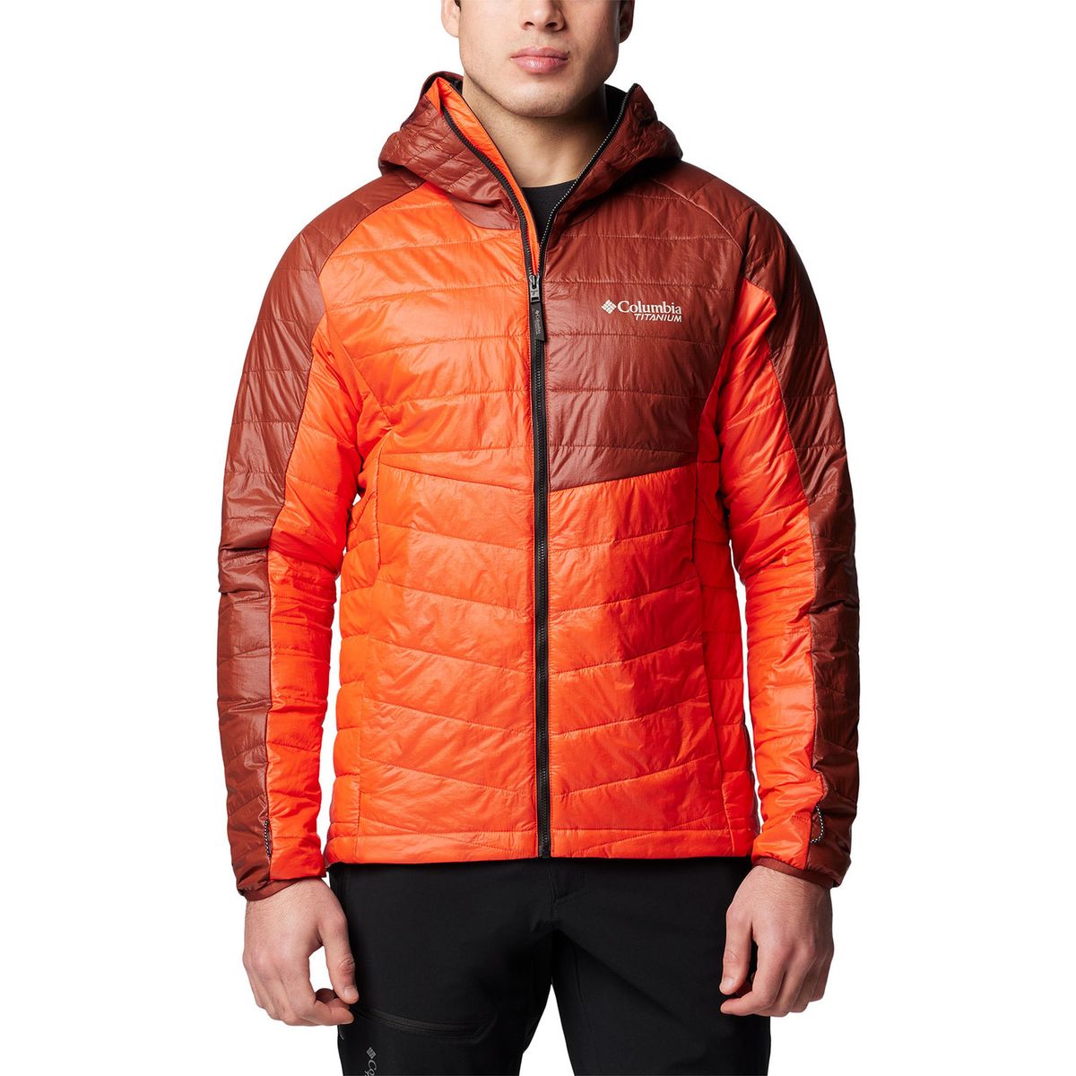 COLUMBIA - Parka Hombre Platinum Peak Ii Naranjo COLUMBIA