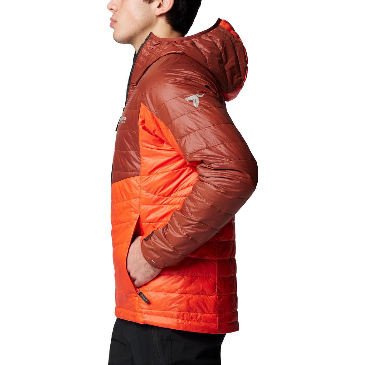 COLUMBIA - Parka Hombre Platinum Peak Ii Naranjo COLUMBIA