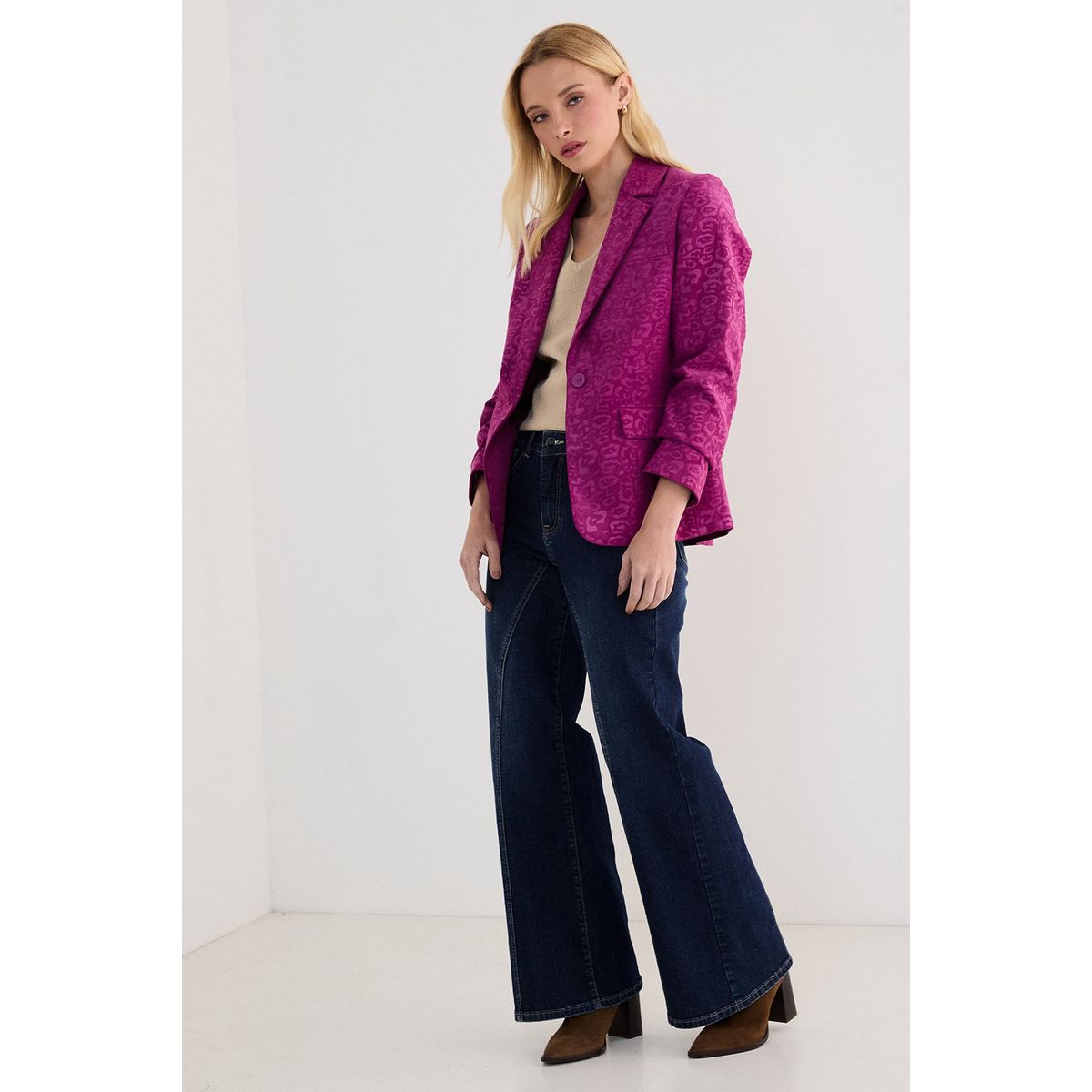 ASH - Blazer Morado Mujer Ash