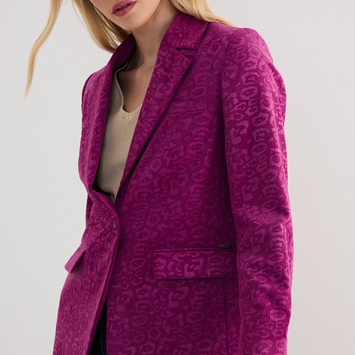 ASH - Blazer Morado Mujer Ash