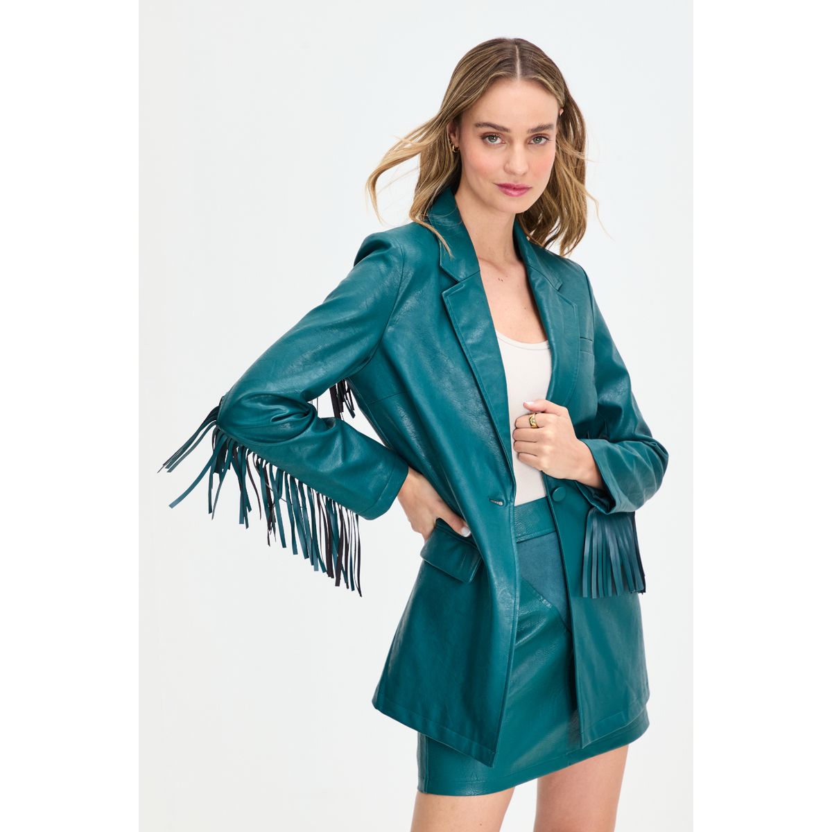 IO - Blazer Verde Musgo Mujer Io
