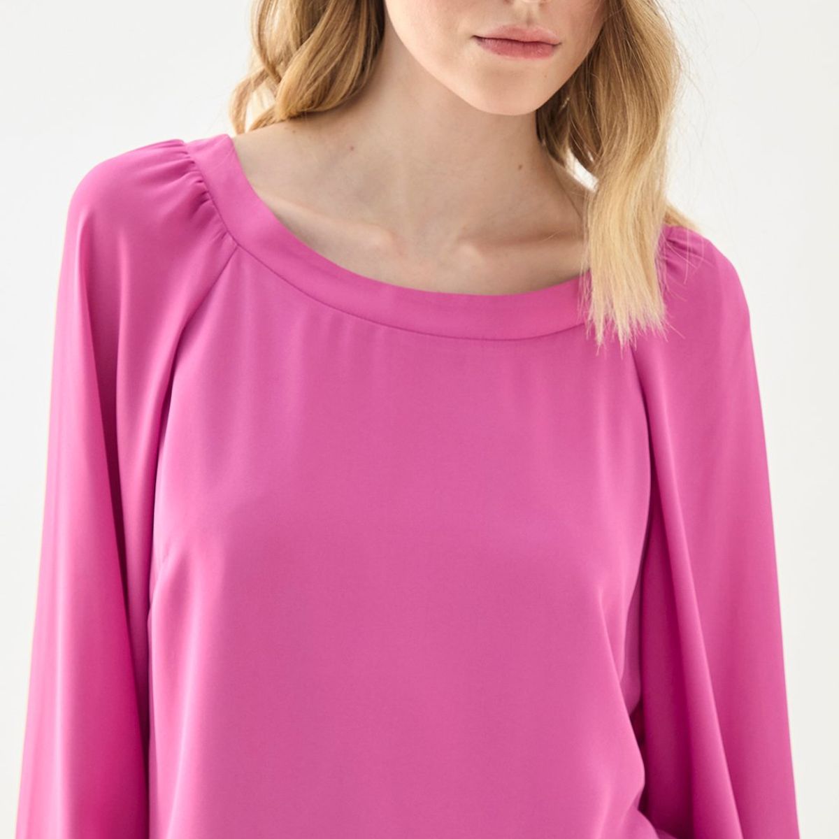 ASH - Blusa Manga Larga Morado Mujer Ash