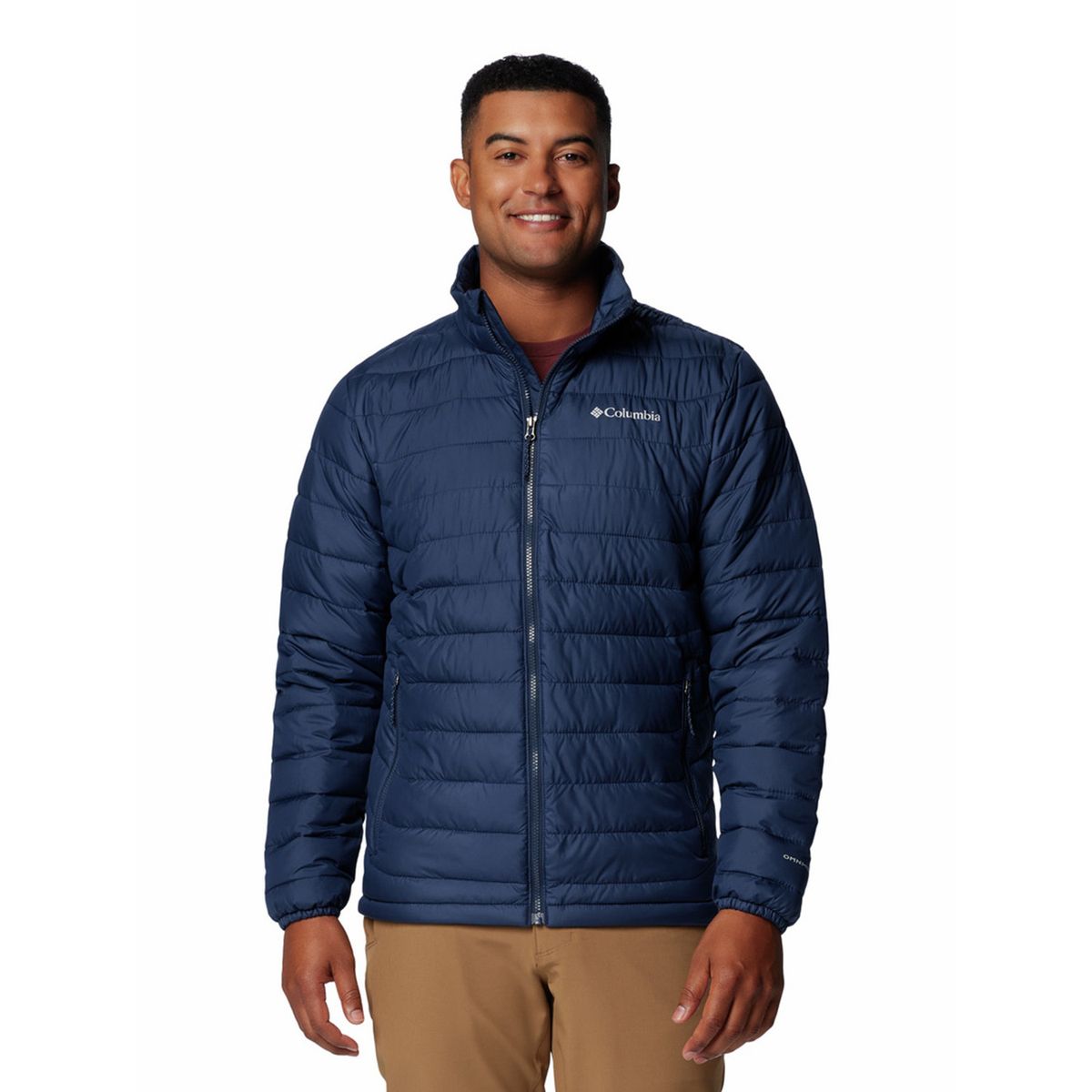 COLUMBIA - Parka Hombre Powder Lite Ii Azul COLUMBIA
