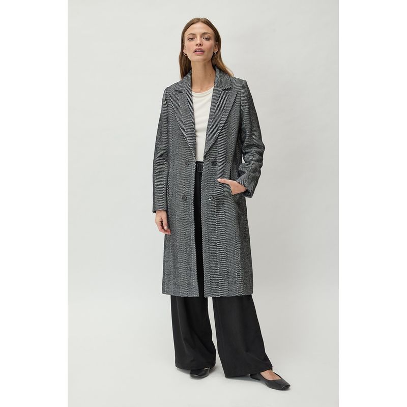 IO - Chaqueton Negro Gris Io