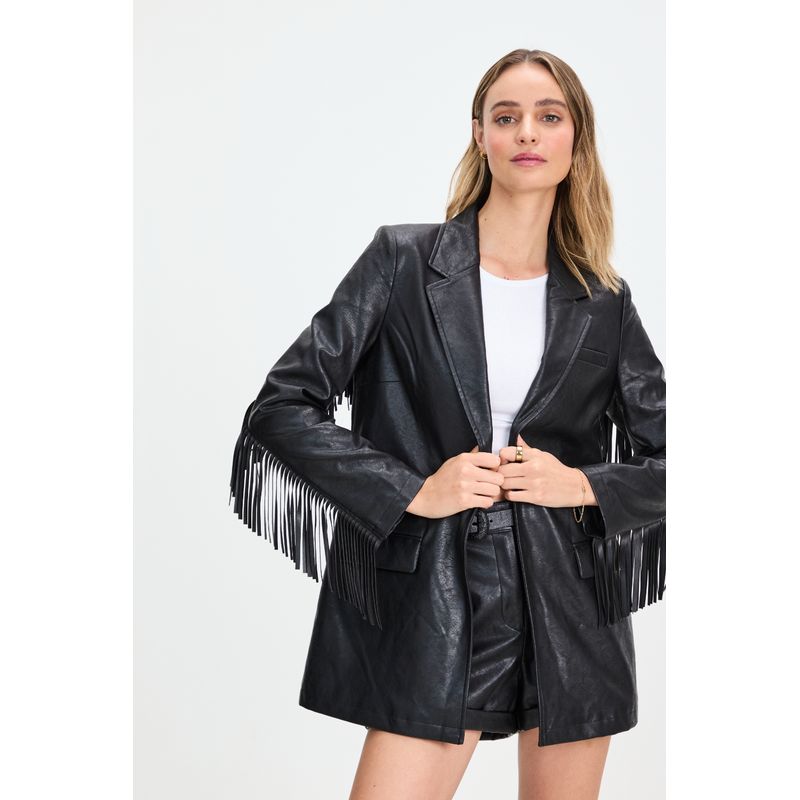 IO - Blazer Negro Mujer Io