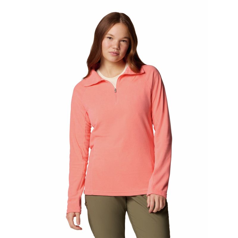 COLUMBIA - Polar Mujer Glacial Iv 1/2 Zip Rosado COLUMBIA