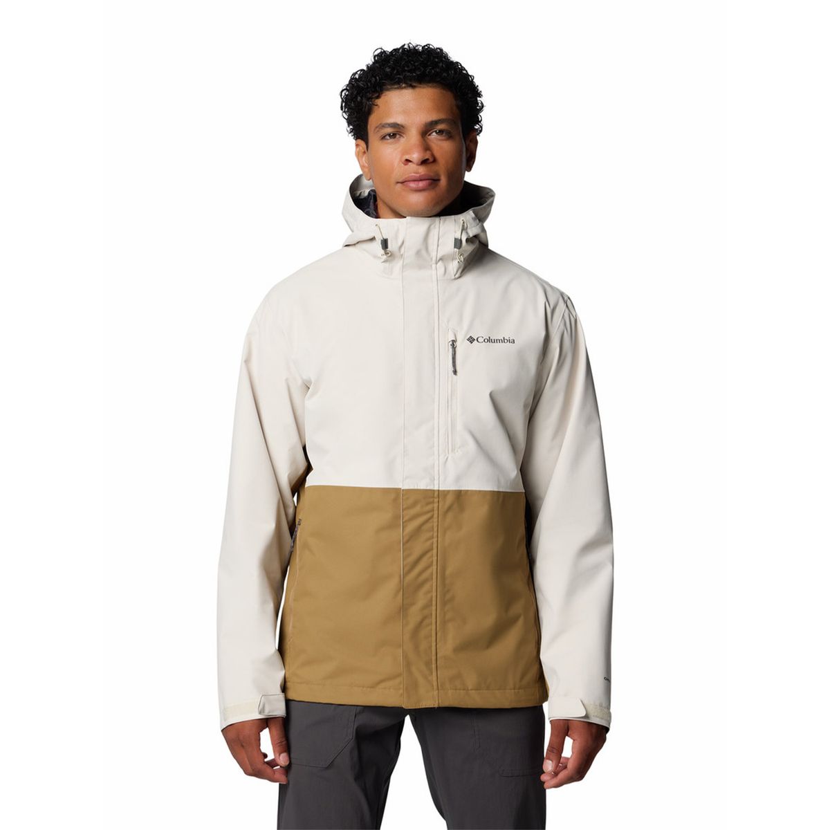 COLUMBIA - Parka impermble Wtpf Hombre Hikebound Ii Beige COLUMBIA