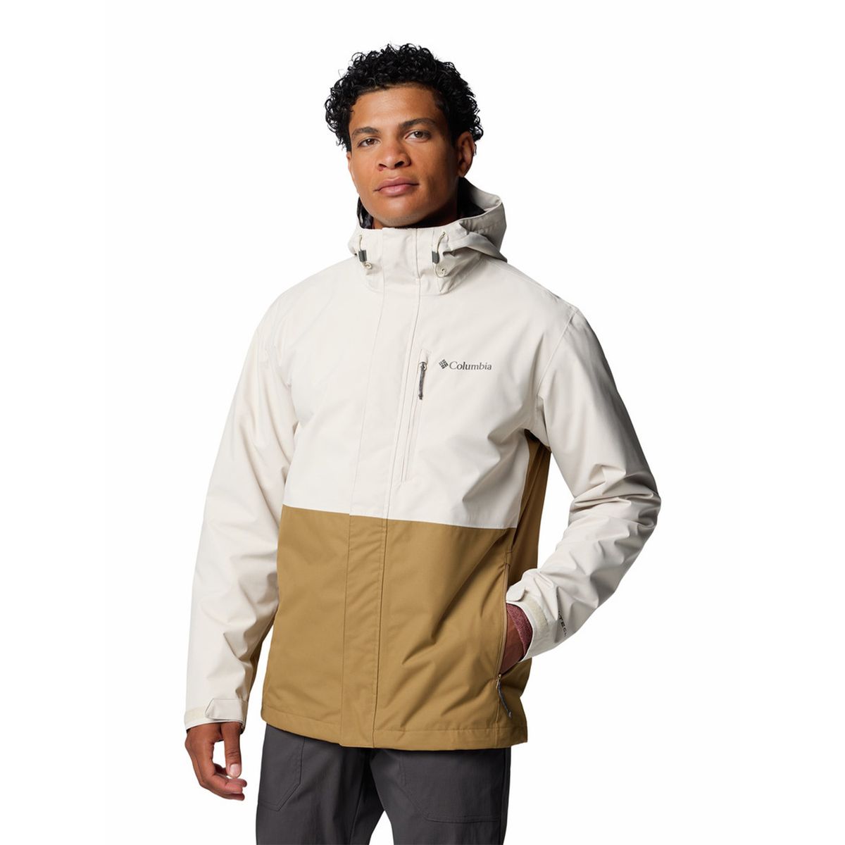 COLUMBIA - Parka impermble Wtpf Hombre Hikebound Ii Beige COLUMBIA
