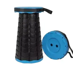 GENERICO - Piso Plegable Taburete Retráctil Silla Camping