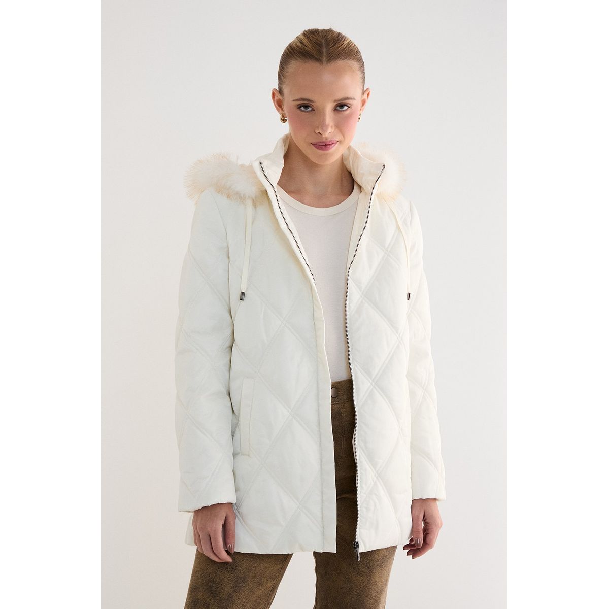 ASH - Parka Crudo Mujer Ash